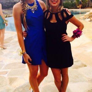 Royal Blue FindersKeepers cocktail dress